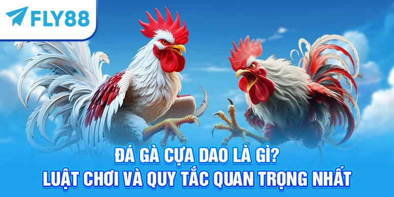 Đá Gà Cựa Dao Là Gì? Luật Chơi Và Quy Tắc Quan Trọng Nhất