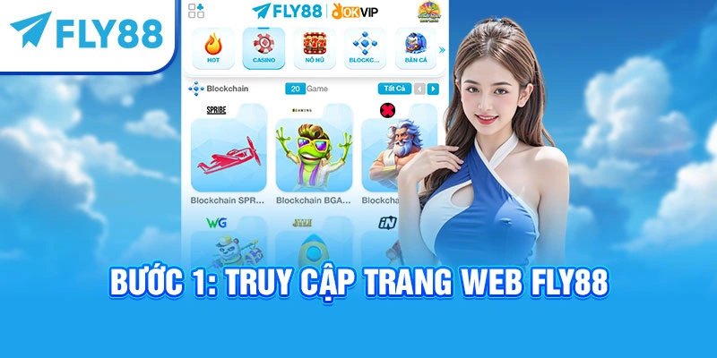 Bước 1: Truy cập trang web